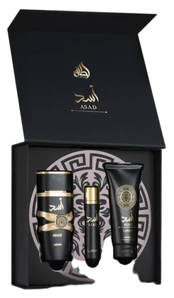 Asad 100 ml + 12 ml + Shower Gel, Lattafa