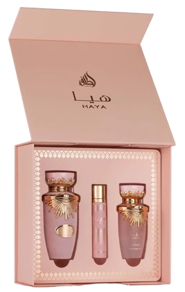 Haya 100 ml + 12 ml + Hair, Lattafa